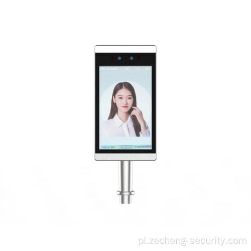 8-calowy system rozpoznawania twarzy z systemem Android do pomiaru temperatury